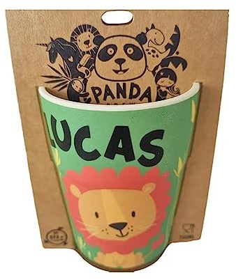 PLUS HOME Vaso o taza Con Nombre Personalizado o animal.Lucas