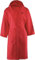 SWEET HOME Unisex Flauschig Head Active Damen und Herren, mit Kapuze und Taschen, Leichter Bademantel aus Mikrofaser, schnell trocknend, weich, saugfähig und platzsparend, Größe M, Lava Red, M