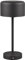 Reality Leuchten LED Akku Tischleuchte Jeff R59151132, Metall Schwarz matt, inkl. 1.5 Watt LED, 4 fach Touch