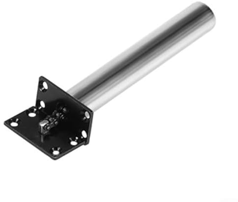 RANRAO Satin Chrome Concealed Door Closer for Internal Doors, Soft Close, Up to 50Kg, Black