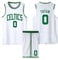 2-Teiliges Kinder/Erwachsener Basketball Jersey Shirt und Shorts 2024, Kinder/Erwachsener Basketball ärmellose Anzug, Kinder/Erwachsener Basketball Jersey & Basketball Shorts Weiß XXL