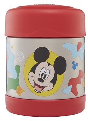 Thermos FUNTAINER FOOD JAR DISNEY 0,30 L, Mickey Snacks/Lunch fríos y calientes para excursiones o para la escuela o la guardería