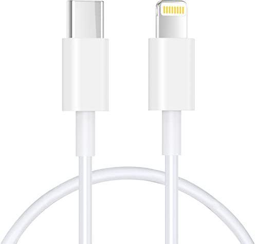JJCALL USB C Lightning Kabel [MFi Zertifiziert] iPhone Schnellladekabel Power Delivery Typ C to Lightning Ladekabel für iPhone 14/13/12/11 Pro Max/Pro/XR/XS/X/SE/8Plus (1.8M)