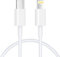 JJCALL USB C Lightning Kabel [MFi Zertifiziert] iPhone Schnellladekabel Power Delivery Typ C to Lightning Ladekabel für iPhone 14/13/12/11 Pro Max/Pro/XR/XS/X/SE/8Plus (1.8M)