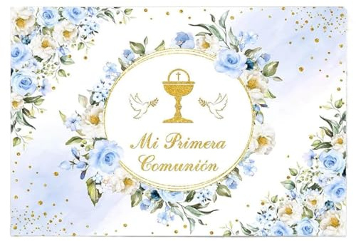 Tadipri Partybanner Alles Gute zur Konfirmation Deko Banner Polyester Zur Konfirmation Party Kommunion Confirmation Jungen Mädchen Banner Baumwolle(125 * 80CM)