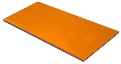 Tapis Flottant Piscine en Mousse XPE, Matelas Flottant D’Eau, Tapis d'eau Enroulable, Coussin Lit pour L'extérieur, Rivière, Lac, Plage, Tapis Flottant Piscine pour Enfants et Adultes, Orange Bleu