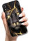 Handyhülle für iPhone X XS Hülle Tier Muster Motiv Weich TPU Silikon Schwarz Case für Mädchen Jungen Dünn Slim Soft Cover - Löwe