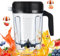 JUBAOPEN Verbesserter Ersatzkrug für Vitamix-Ersatzkrug mit 1,8 l niedrigem Profil, kompatibel mit Vitamix Mixbecher 750, 5200, 5000, 6300, 7500, A3500, vm0102, Upgrade-Dichtungsserie für Vitamix