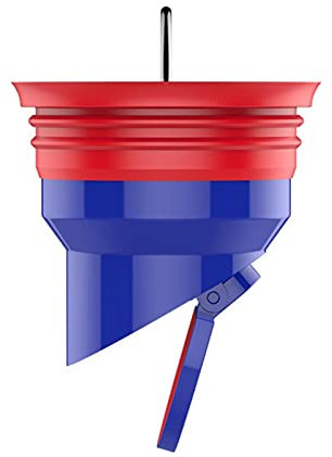 2 pezzi doccia pavimento scarico riflusso, valvola di scarico nucleo fogna, tappo anti-odore in silicone per il drenaggio dell'acqua a pavimento