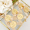 miguha 30 Stück Personalisierter Anhänger Gravierter Spiegel Acryl Rund Kreis Hochzeitsfeier Name Baby Taufe Dekoration Individuelles Geschenk, Hochzeitsnamensanhänger