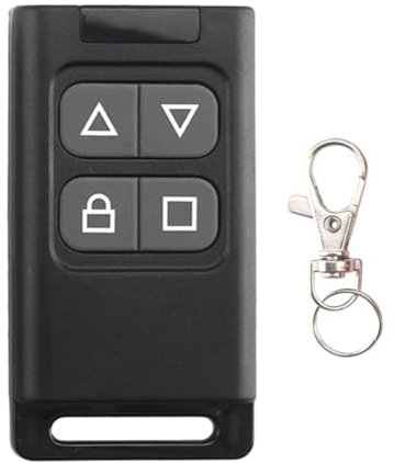 Yominerr Ripetitore Apriporta Garage Elettrico Apriporta Garage Duplicatore Clonazione Trasmettitore Universale 433 MHz Riproduzione Cancello Garage Wireless A Pulsanti