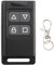 Yominerr Ripetitore Apriporta Garage Elettrico Apriporta Garage Duplicatore Clonazione Trasmettitore Universale 433 MHz Riproduzione Cancello Garage Wireless A Pulsanti