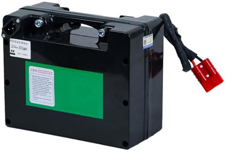 TGHY Electric Wheelchair Battery 24V 15AH 20AH 30AH 40AH 50AH Lithium Iron Phosphate Battery 24 Volt with Charger and Anderson Plug for 0-1200W Motor,24V15AH