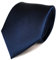 TigerTie Herren Krawatte – Klassische 8 cm Satin-Krawatte in blau dunkelblau saphirblau marine einfarbigem Design, ideal für Geschäftstermine, festliche Anlässe und die Freizeit