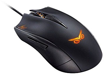 Asus Strix Claw optische Gaming Maus (5000dpi, 1:1 Tracking, drei programmierbare Tasten) schwarz