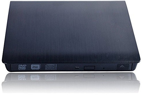 Grabadora de DVD Externo, CYD USB 3.0 óptica Externa DVD Unidad de CD Quemador Superdrive para Ordenador portátil Lenovo, Acer, ASUS, Mac MacBook