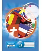 LANDRÉ 100050468 Limit Schulheft, DIN A4, kariert