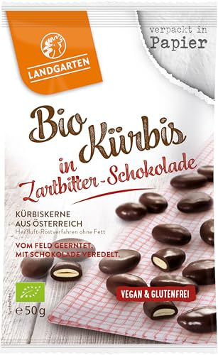 Bio Kürbis in Zartbitter-Schokolade 50g 1 x 50 g