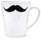 Lenker Schnurrbart 12oz Latte Becher Tasse
