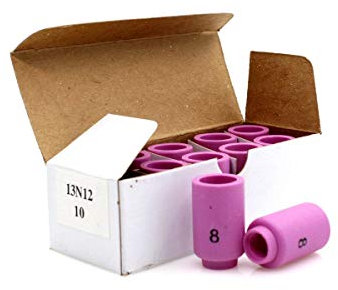 10x keramische Gasdüse Gr.8-13N12 WIG-TIG 9/20/25