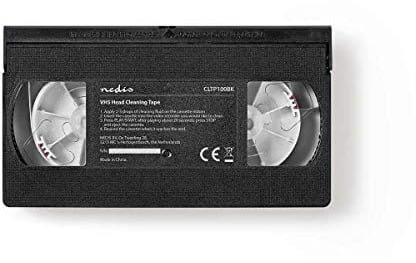 Kopfreinigungsband - 20 ml - VHS-Videoköpfe - Schwarz