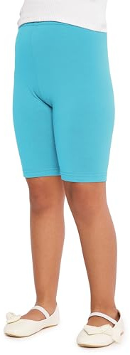 Merry Style Mädchen Kurze Leggings aus Baumwolle MS10-227 (Türkis, 122 cm)