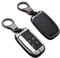 ontto Coque de clé de Voiture en Alliage de Zinc pour Land Rover Range Rover Sport Evoque 4 Discovery Sport 2 Jaguar avec Porte-clés Noir