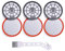 Artraise 3 Pack Type 95 Filters for Vax Replacement Filter Pre & Post Motor Filter Kit for Vax Air Compact Series Upright Vacuum Cleaners