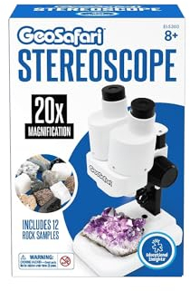Learning Resources GeoSafari Stereo-Mikroskop zur Nahansicht von räumlichen Gegenständen, ab 8 Jahren