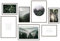 Hyggelig Home Premium Poster Set - 7 harmonische Natur Bilder - See Wald Berge Nebel Herbst Winter Forest Wälder Deko für Wohnzimmer Flur Schlafzimmer - ohne Rahmen