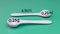 NPOW Measuring Spoons - Tablespoon Flour Scoop, Spice Spoon, Plastic Scoop, Mini Spoons, Reusable Teaspoon Measuring Scoops for Powder, 0.25g or 0.25ml (1 Spoon)