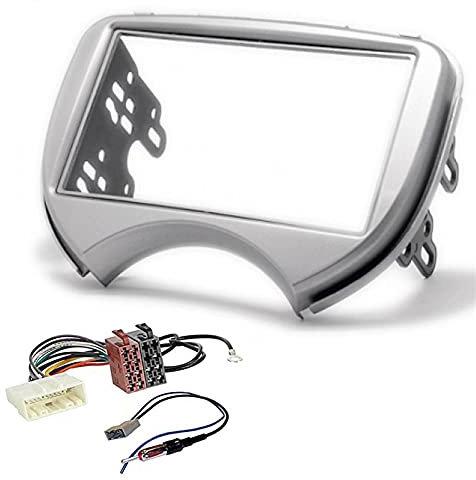 Sound-way - Kit Montage autoradio 2 DIN avec Supports Compatible avec Nissan Micra K13 / Renault Pulse - KA11-294