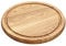 Brotzeitbrett Schneidebrett Eiche Holz rund 25 x 2 cm | Holz-Leute