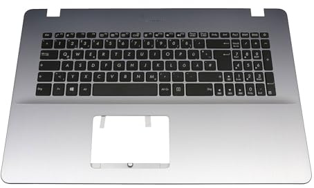ASUS 90NB0MN2-R31GE0 Original Tastatur inkl. Topcase DE (deutsch) schwarz | mit Backlight für VivoBook 17 R702QA, 17 X705QA, F705QA