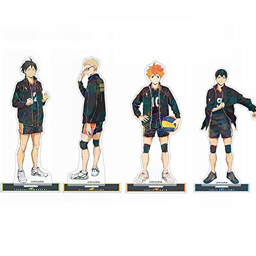 Zhongkaihua Haikyuu Acryl Stehfigur Shoyo Hinata/Tobio Kageyama - Anime Merch für Fans, Typ 17, 15 cm
