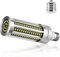 Bombilla LED de maíz superbrillante de 60 W sin ventilador (equivalente a 500 vatios), lámpara LED de base grande E27/E40, 3000 K, blanco cálido, 7200 lúmenes para iluminación de techo residencial y