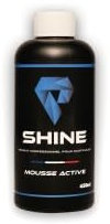 SHINE - Mousse Active - 450 ML - Éliminez la saleté Tenace et Les Taches avec Une Action puissante et Rapide