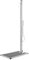 ZHOUMIN Douche de jardin en acier inoxydable avec plateau gris - 225 cm