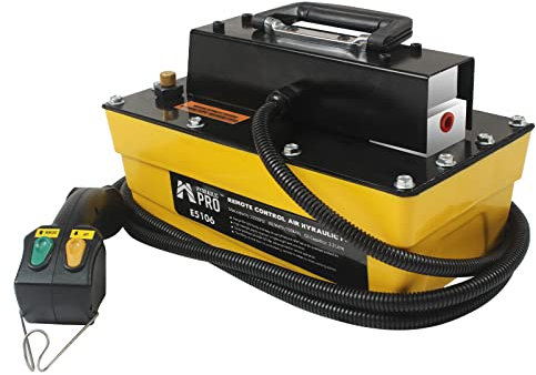 HYDRAULIC PRO Air Powered Hydraulic Pump 10,000 PSI, Hydraulic Pump with Remote Control Actuator