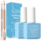 2 Packs Gel Nail Polish Remover With 1 Cuticle Pusher and 1 Nail Scraper,Quickly & Easily Remove Polish in 3-5 Minutes,No Need For Foil, Soaking Or Wrapping