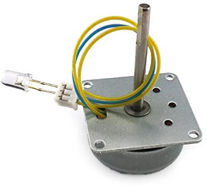 Dreiphasiger AC-Mini Hand Bürstenloser Motor Modell Mini Wind Hand DIY Motor Science Teaching Aid Tool