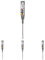 Bosch 2608587802 SDS-Plus-5 Masonry Drill Bit, 3mm x 100mm x 160mm, Grey (Pack of 4)