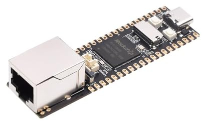La Placa de microdesarrollo Linux Luckfox Pico Pro/MAX RV1106 Integra procesadores Arm Cortex-A7/RISC-V MCU/NPU/ISP máx. (256 MB de Memoria) sin encabezado