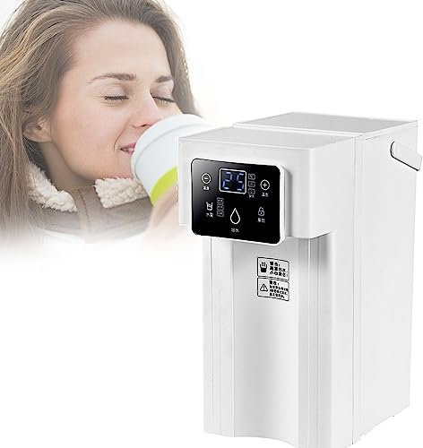 NVYAZJ 2000W Instant Hot Water Dispenser, 3L Small Desktop Constant Temp Hot Water Machine with 4-gear Temp Control 3s 45db 3 Quantitative Effluent 150ML/500ML/750ML