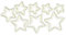 BAHJKASD Metall-Stanzschablone mit Sternen, für Scrapbooking, Alben, Stempel, Papierkarten, Stanzformen für Kartenherstellung
