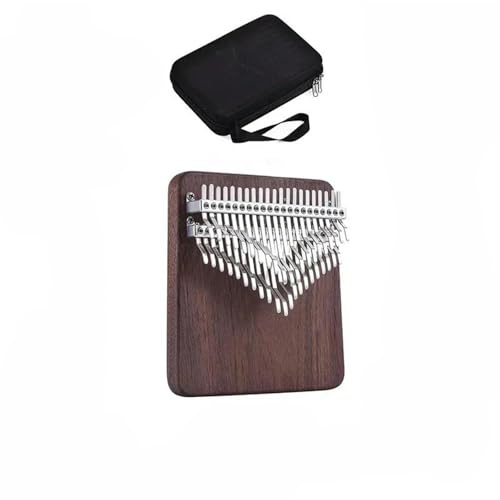 Kalimba Instrument Tragbares Kalimba-Daumenklavier Professionelles Chromatisches Kalimbas-Tasteninstrument Für Anfänger Mit Zubehör Geschenke(42 Key C)