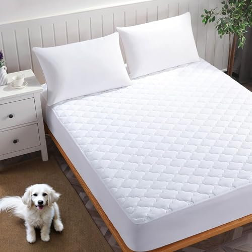 Protector Colchon 90 Acolchado. Cubre Colchon Impermeable Transpirable y Ajustable | Protector Colchon Impermeable 90x200 Acolchado | Protector Cama 90x190 /200