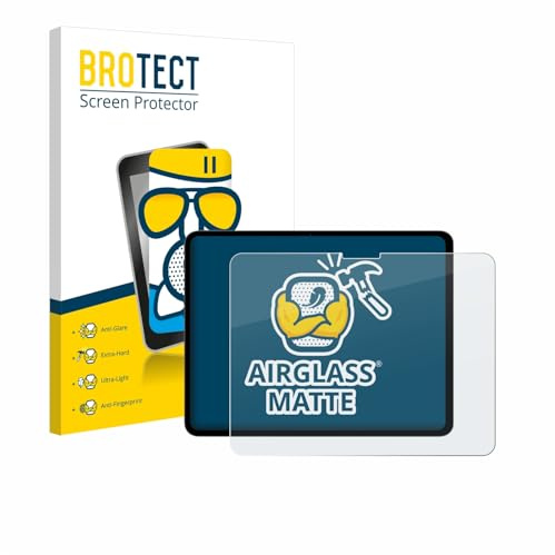 BROTECT Schutzglas für Apple iPad Pro 13 2024 | (im Querformat) Entspiegelnder Displayschutz Made in Germany Schutzfolie Matt Kratzfest 9H Anti-Fingerprint Einfache Montage