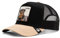 Goorin Bros. Trucker Cap The Guard Dog Black Schwarz Beige, Size:OneSize