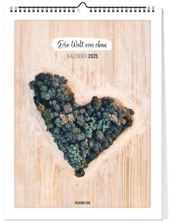 Wandkalender 2025 - Die Welt von oben